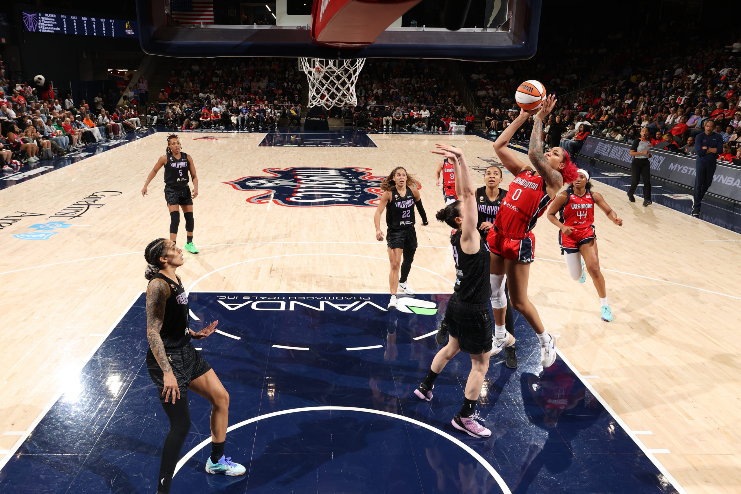 Game Recap: Mystics vs Valkyries